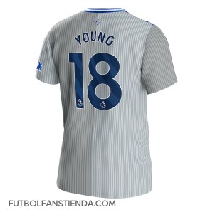 Everton Ashley Young #18 Tercera Equipación 2023-24 Manga Corta